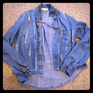 Cloth & Stone chambray shirt